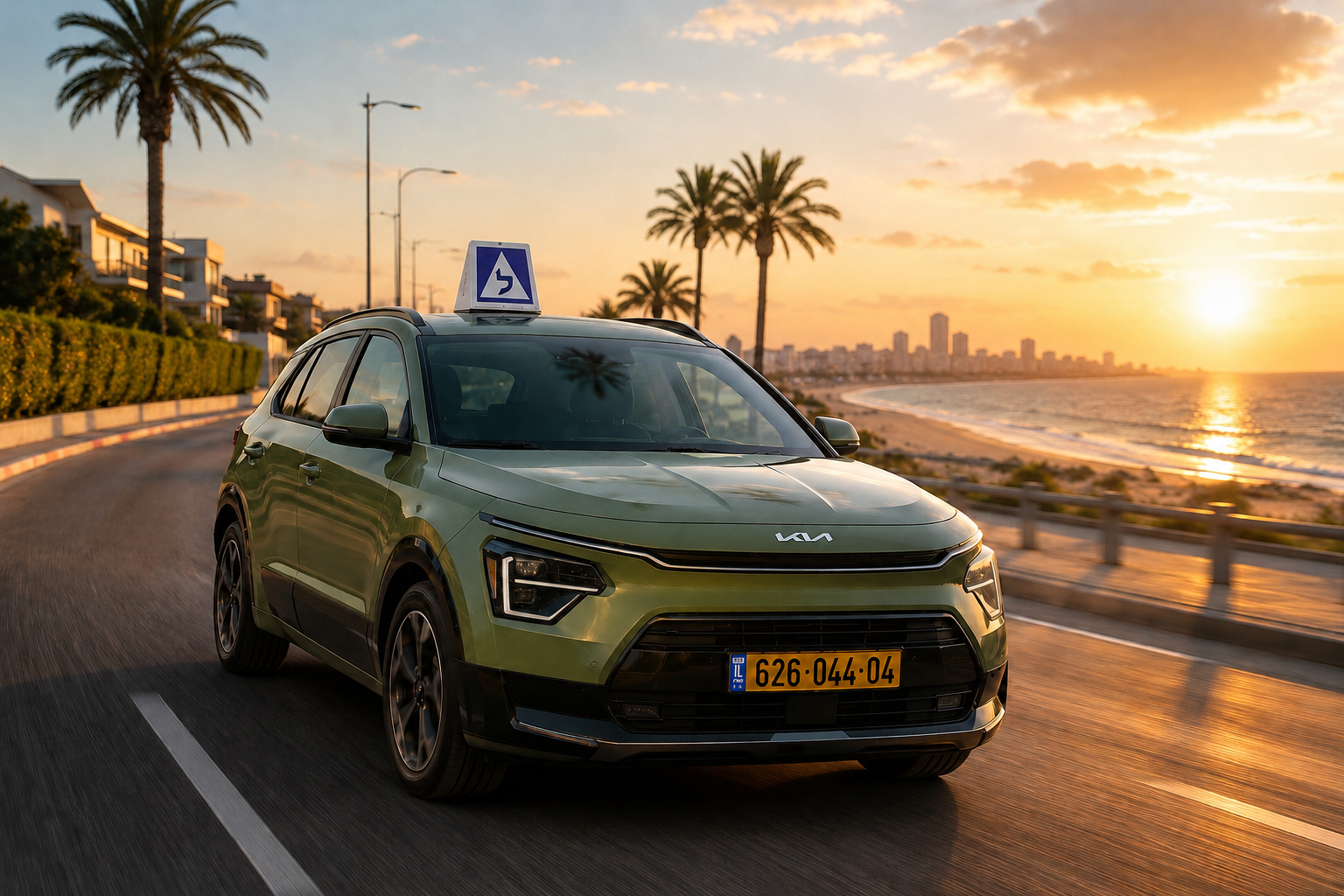 קיה נירו 2026 — רכב הלימוד של אור בן נתן
